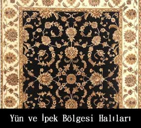 Yün ve İpek Bölgesi Halıları